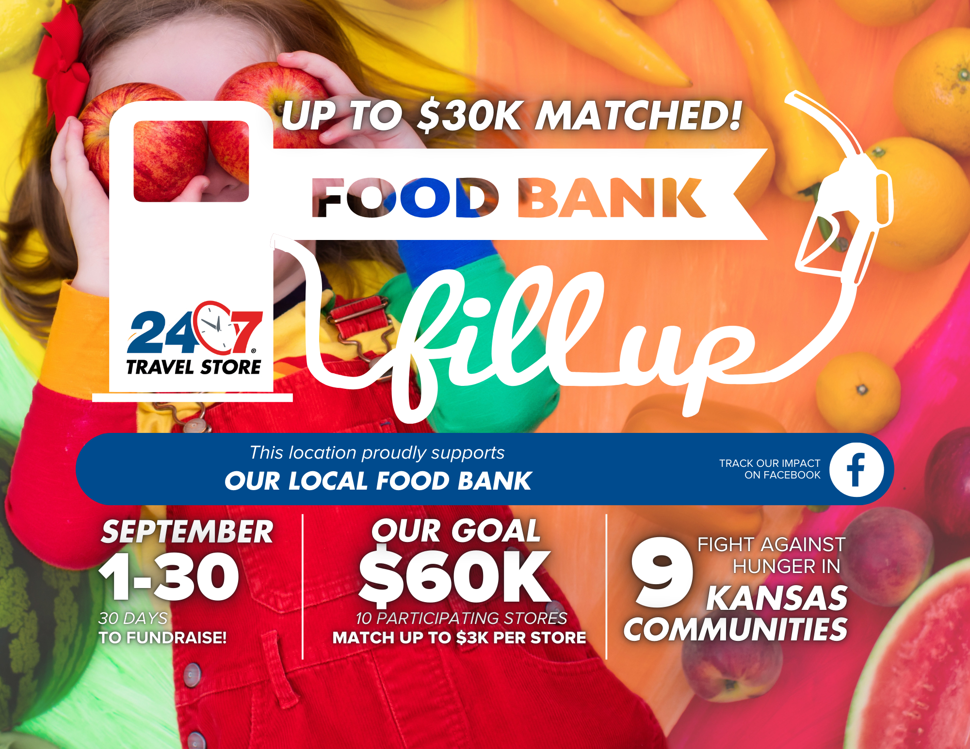 2024 Food Bank Fill-Up, Driving Out Hunger. Together.